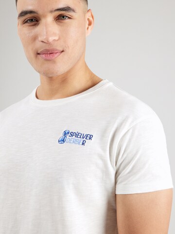 Derbe T-Shirt in Weiß