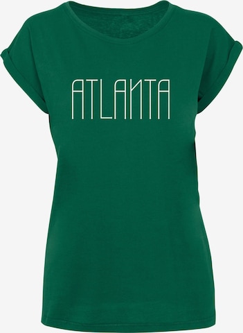 Merchcode Shirt 'Atlanta X' in Grün: predná strana