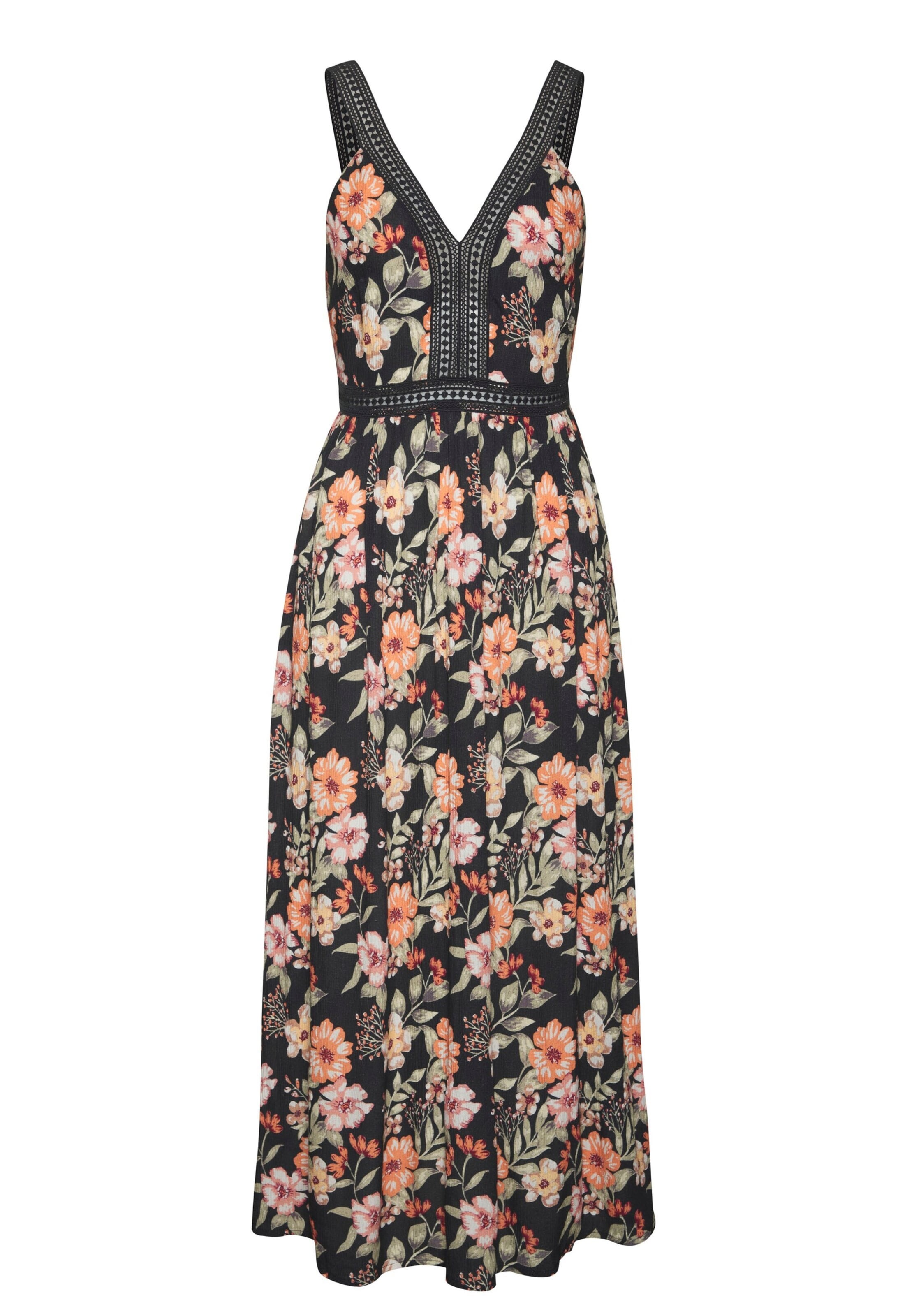 BUFFALO - Vestido en negro: frente