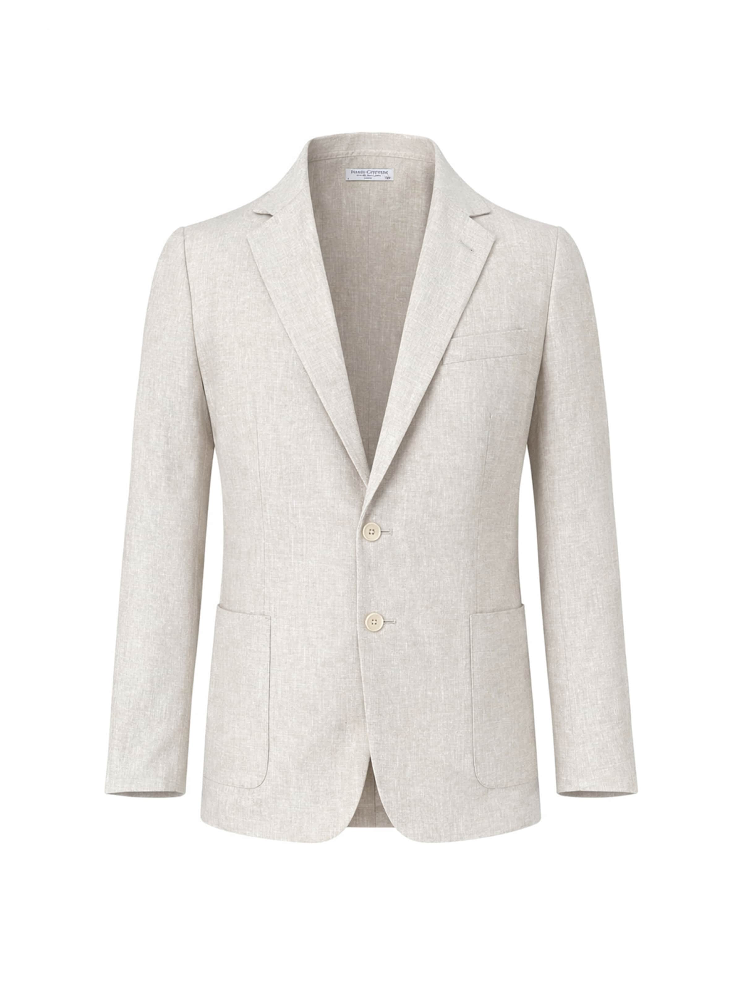 Haris Cotton Regular fit Blazer 'Haris Cotton' in White: front