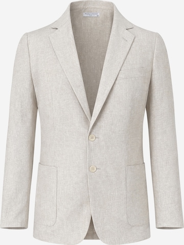 Coupe regular Veste de costume 'Haris Cotton' Haris Cotton en blanc : devant