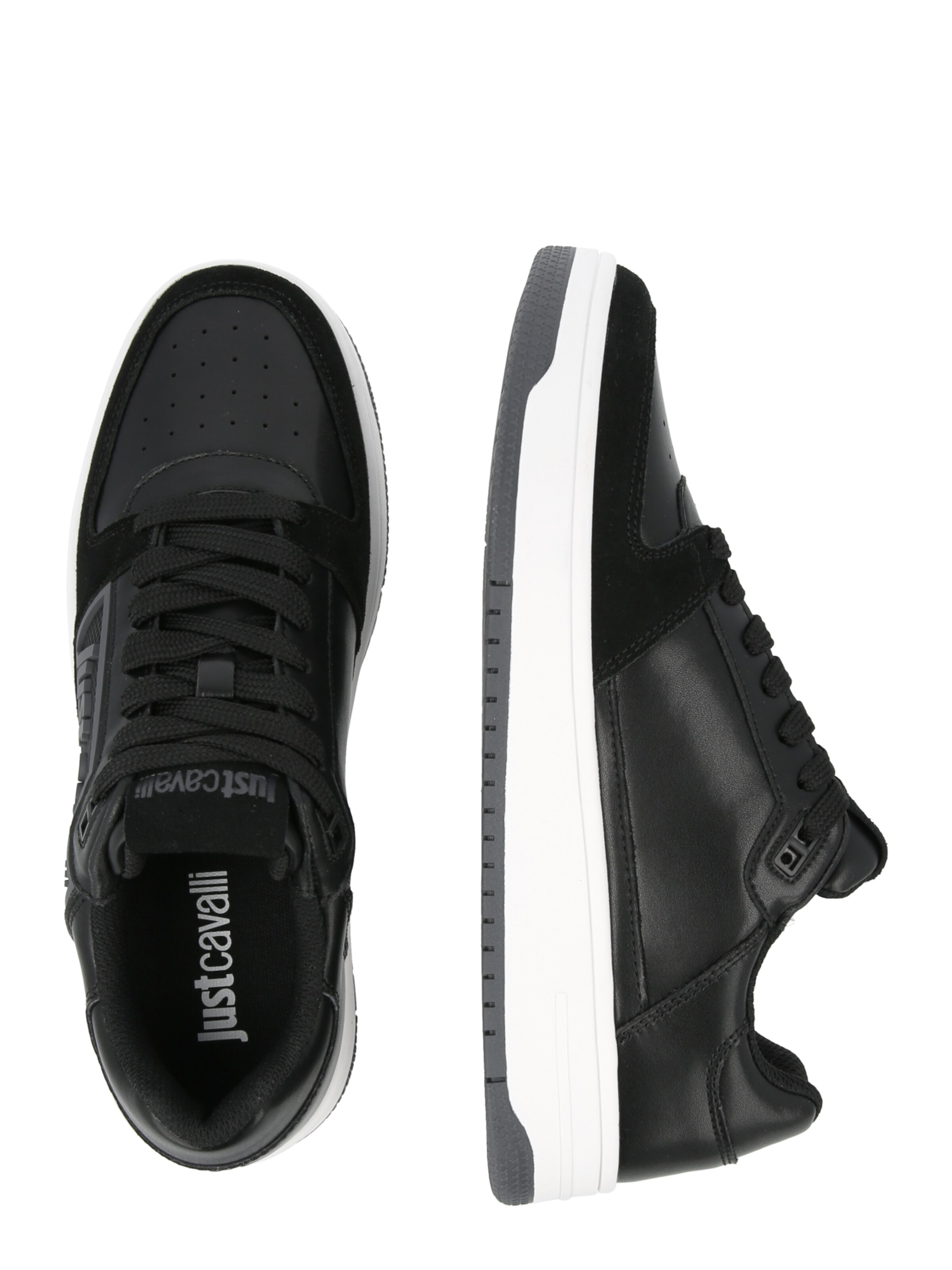 Just Cavalli Rövid szárú sportcipők 'FONDO AZULA' - fekete