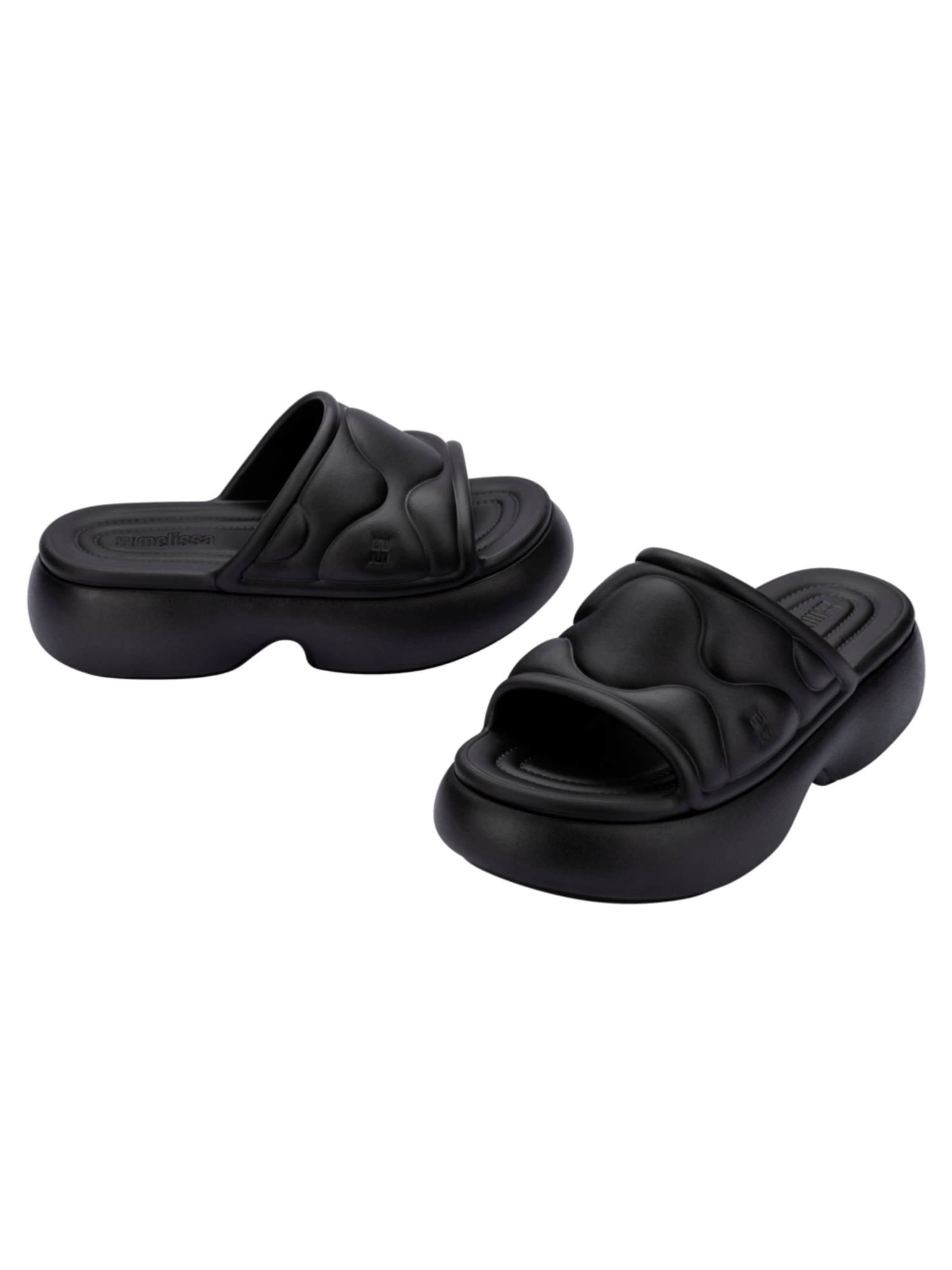 MELISSA Pantolette in Schwarz