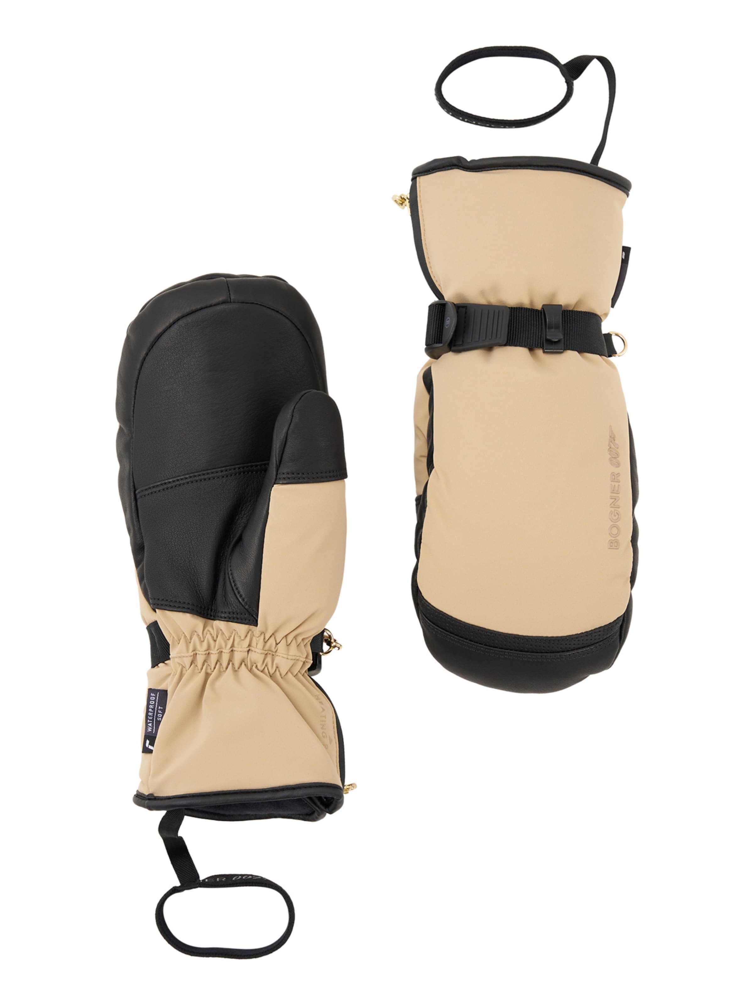 BOGNER Sports gloves 'Flora 007' in Beige: front