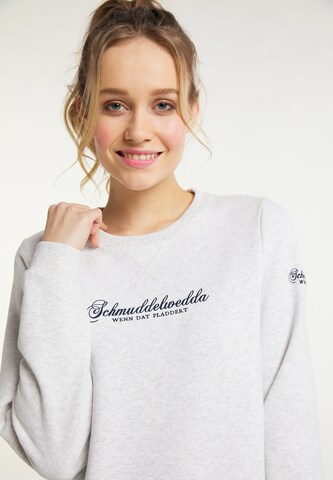 Sweat-shirt Schmuddelwedda en blanc