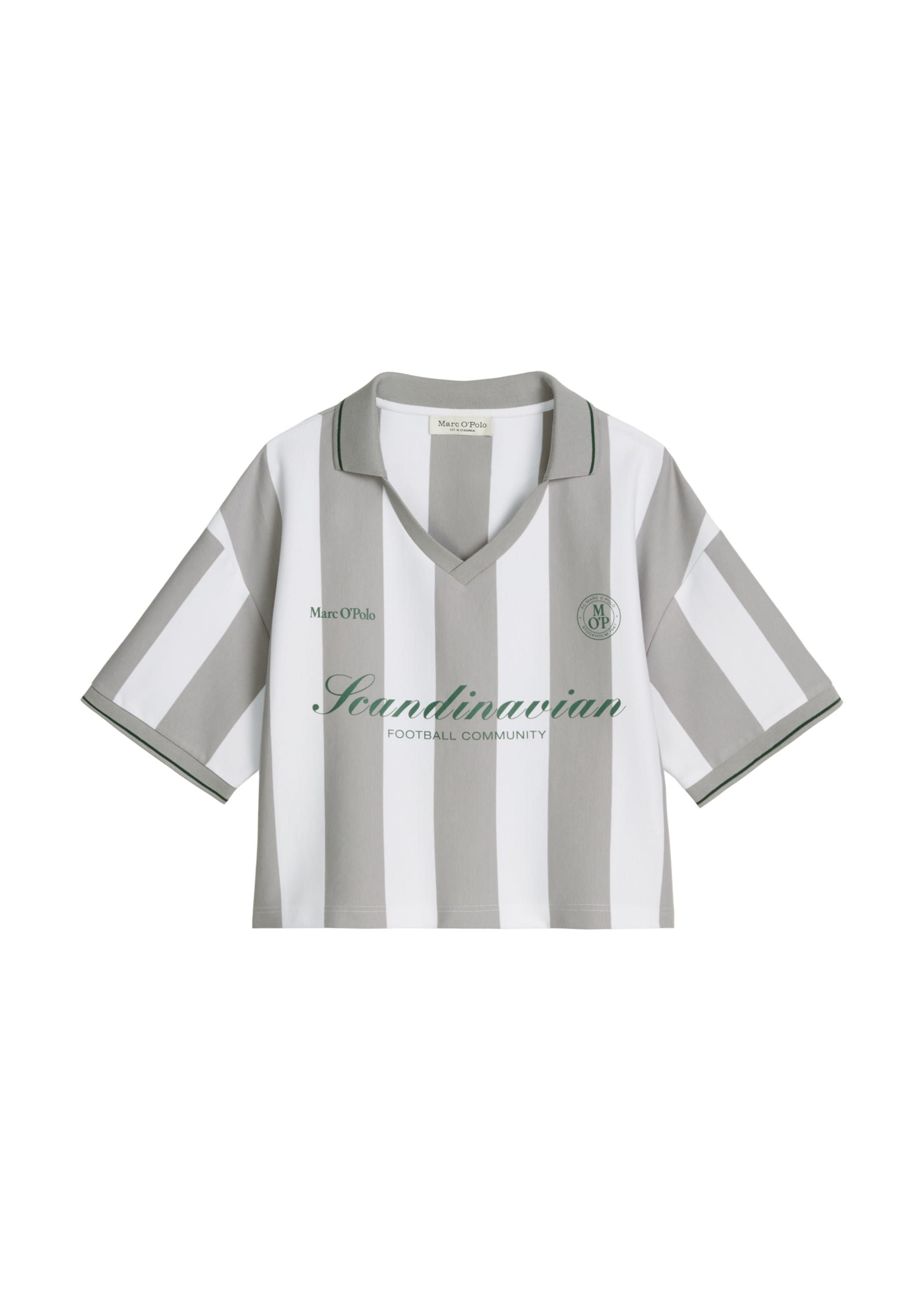 Marc O'Polo Poloshirt in Grau: Vorderseite