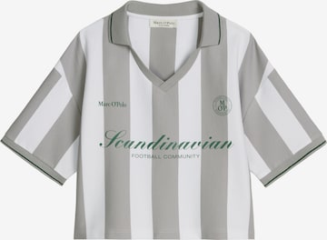 T-shirt Marc O'Polo en gris : devant