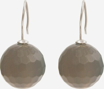 Gemshine Earrings in Grey: front