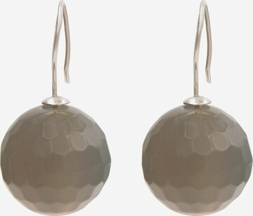 Boucles d'oreilles Gemshine en gris : devant