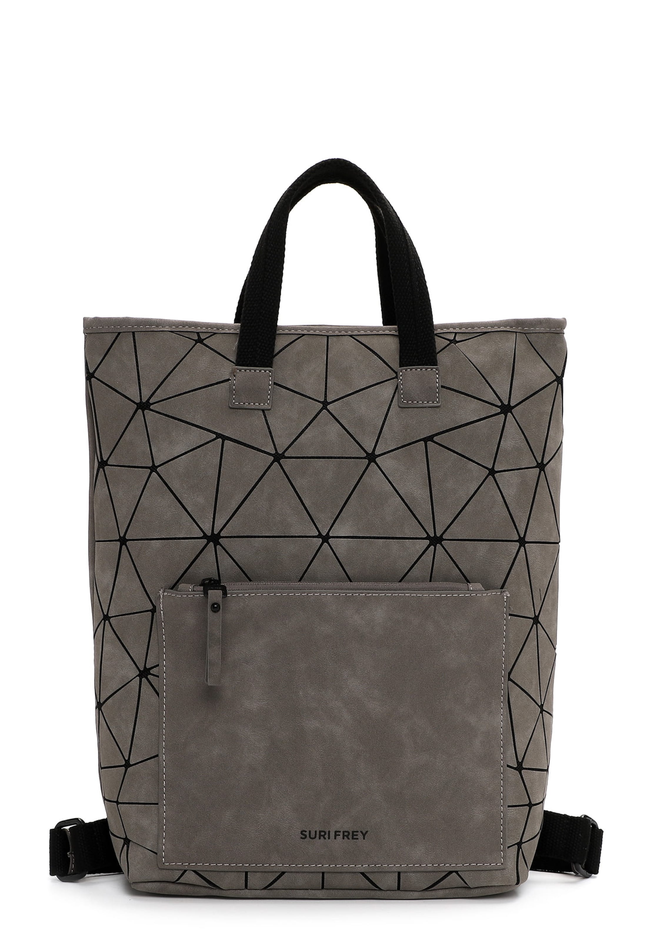 Suri Frey Rygsæk 'Jessy-Lu' i mørkegrå / sort, Produktvisning