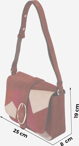 Vanessa Bruno Shoulder Bag 'IRIS' in Red