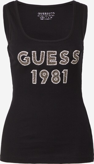 GUESS Top in Gold / Black / White, Item view