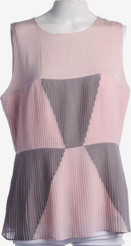 BOSS Top / Seidentop XL in Grau: Vorderseite