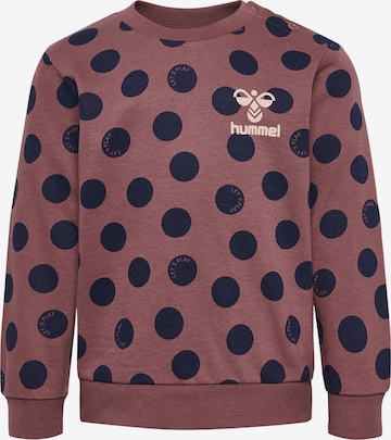 Hummel Sweatshirt 'ALBI' in Pink: front