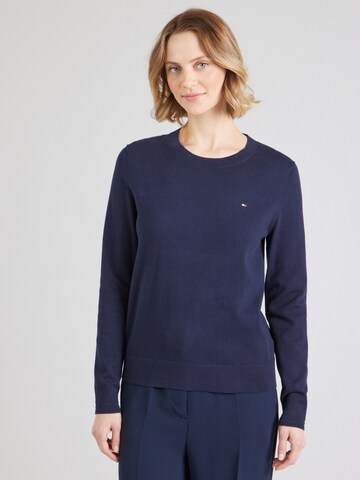 TOMMY HILFIGER Sweter w kolorze niebieski: przód