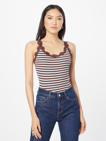 rosemunde Top in Brown: front