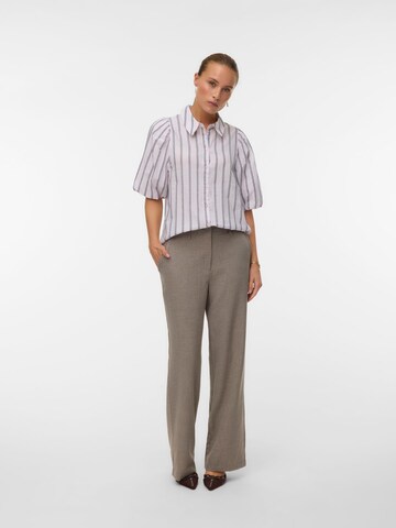 VERO MODA - regular Pantalón plisado 'VMBestie' en gris