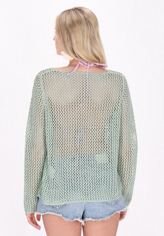 IZIA - Pullover 'Fashion Look' em verde