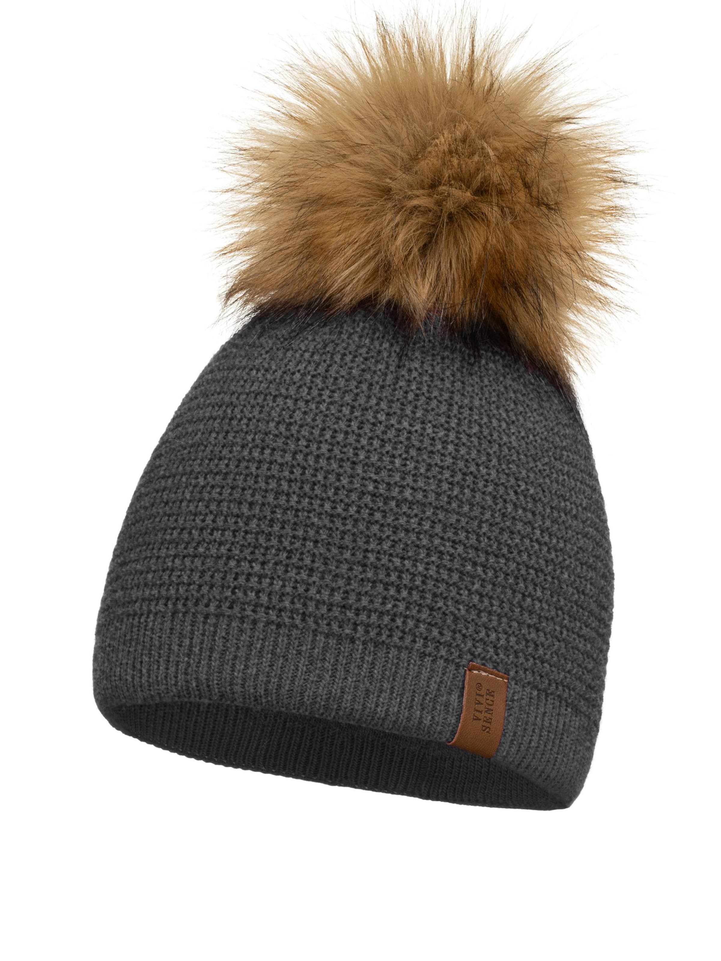 Bonnet '7041' Vivisence en gris : devant