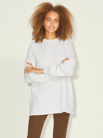 JJXX Sweatshirt 'DREW' in Wit: voorkant