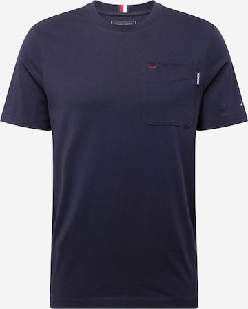 T-Shirt TOMMY HILFIGER en bleu : devant