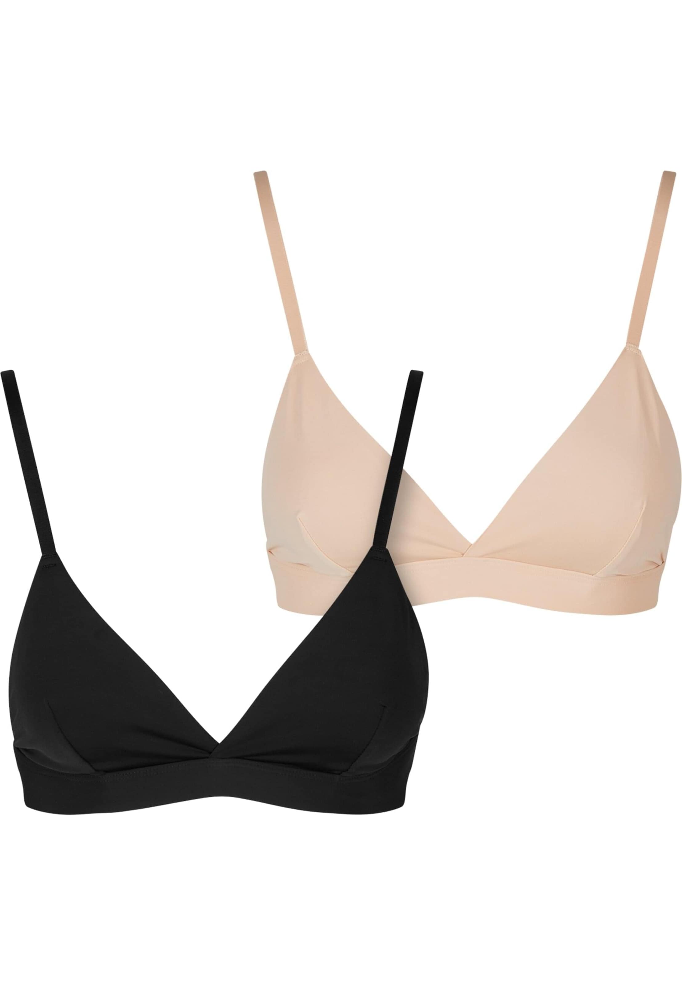 Urban Classics Сутиен ' ' в черно: отпред