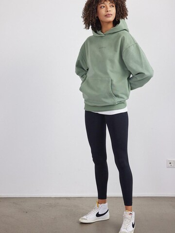 BEARTH Sweatshirt 'Hoodie Bio-Baumwoll-Mix' in Grün