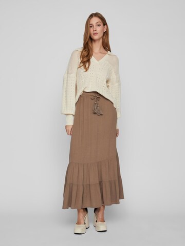 VILA Sweater 'Kilan' in Beige