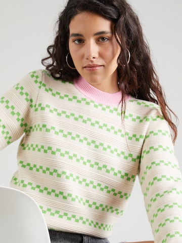 Pullover 'TATE' di NÜMPH in verde