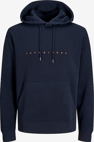 JACK & JONES Sweatshirt 'Star' in Blauw: voorkant