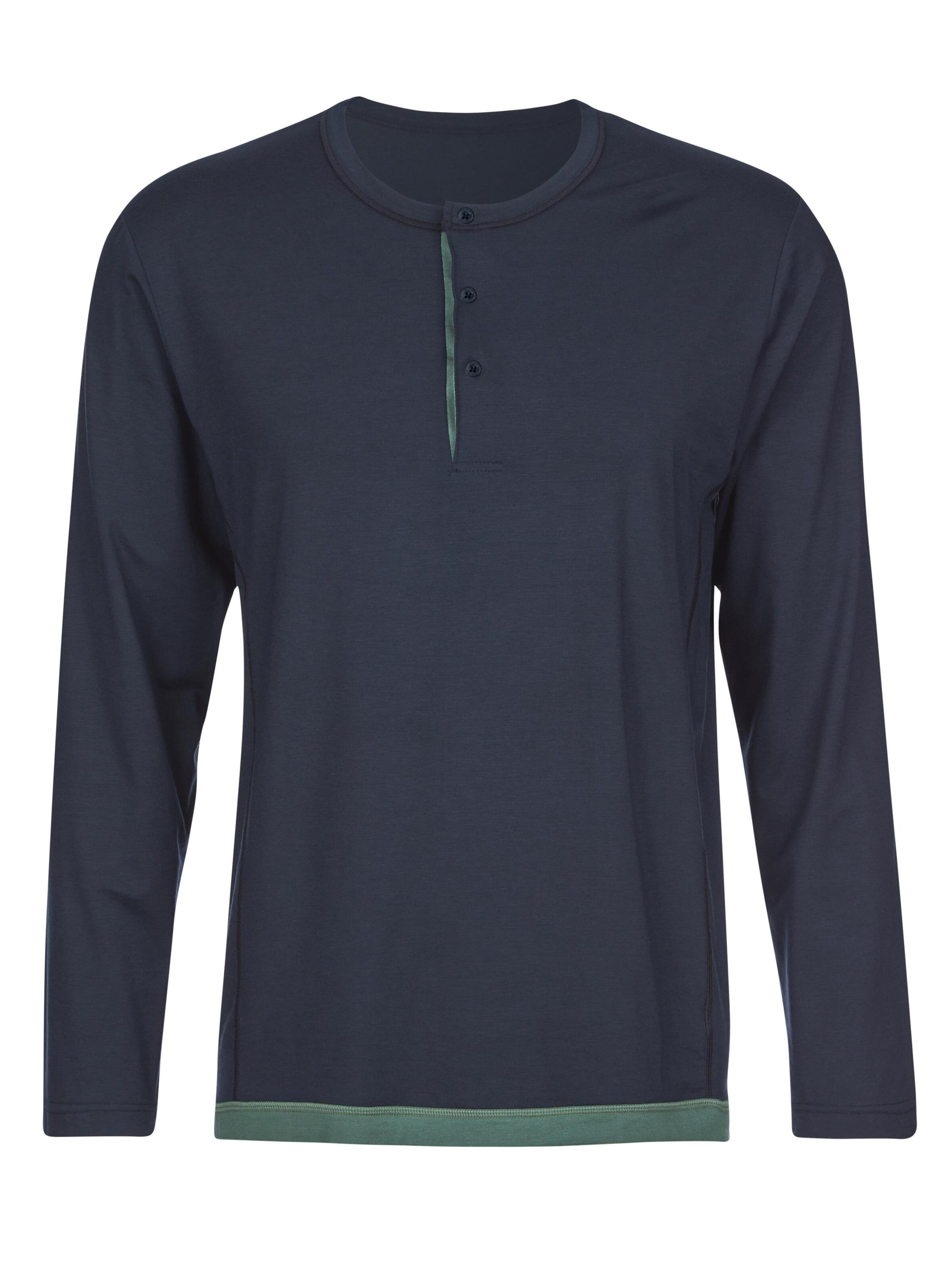CALIDA Shirt 'DEEPSLEEPWEAR Balancing' in L/Regular in de kleur Marine, Productweergave
