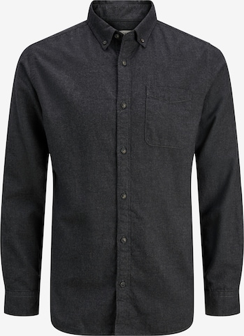 JACK & JONES Regular fit Overhemd 'JWHCLASSIC' in Grijs: voorkant