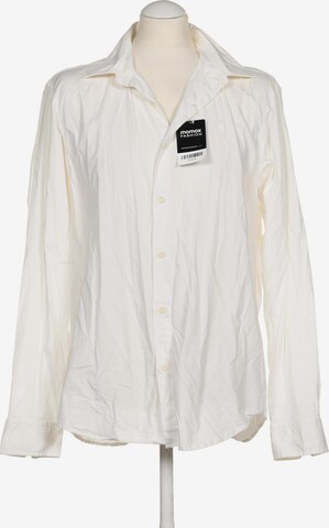 G-Star RAW Button Up Shirt in XL in White: front