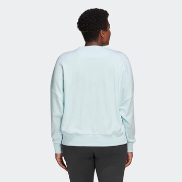 ADIDAS PERFORMANCE Athletic Sweatshirt ' Studio Lounge' in Blue