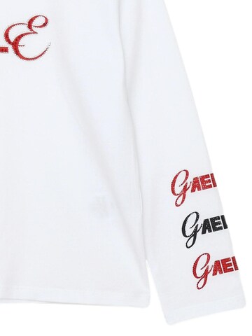 Gaelle Paris Shirt 'Logo' in Weiß