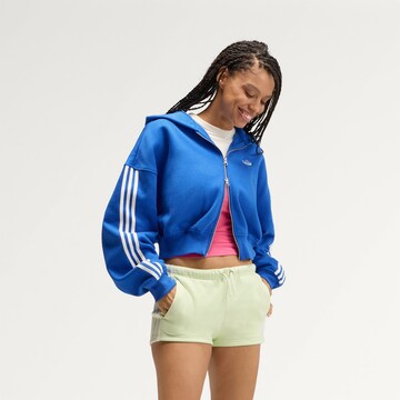 ADIDAS ORIGINALSPulover 'AdiSignature' - plava boja: prednji dio