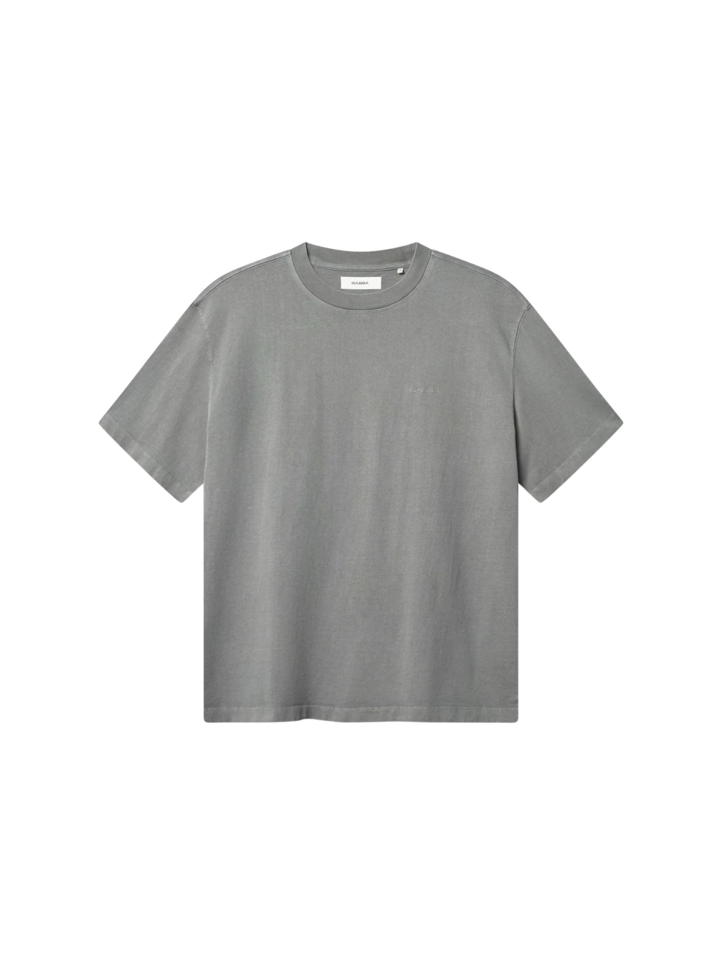 GABBA Tričko 'Nigel Wix' – šedá: přední strana