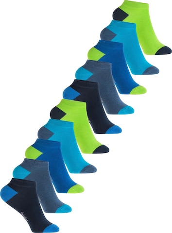 footstar Socks 'Color Pop' in Blue: front