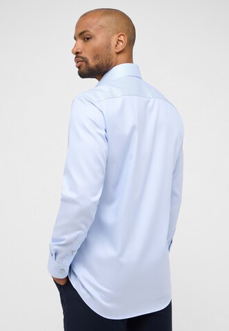 ETERNA Regular fit Button Up Shirt in Blue