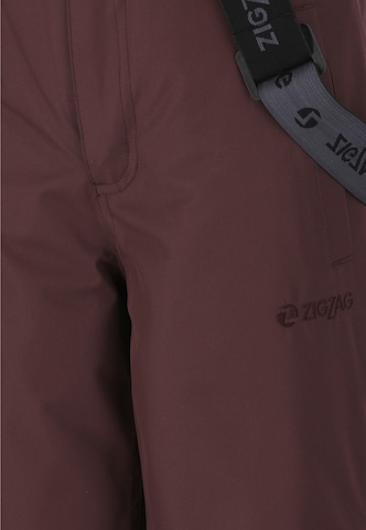 ZigZag Regular Outdoorhose 'PROVO' in Braun