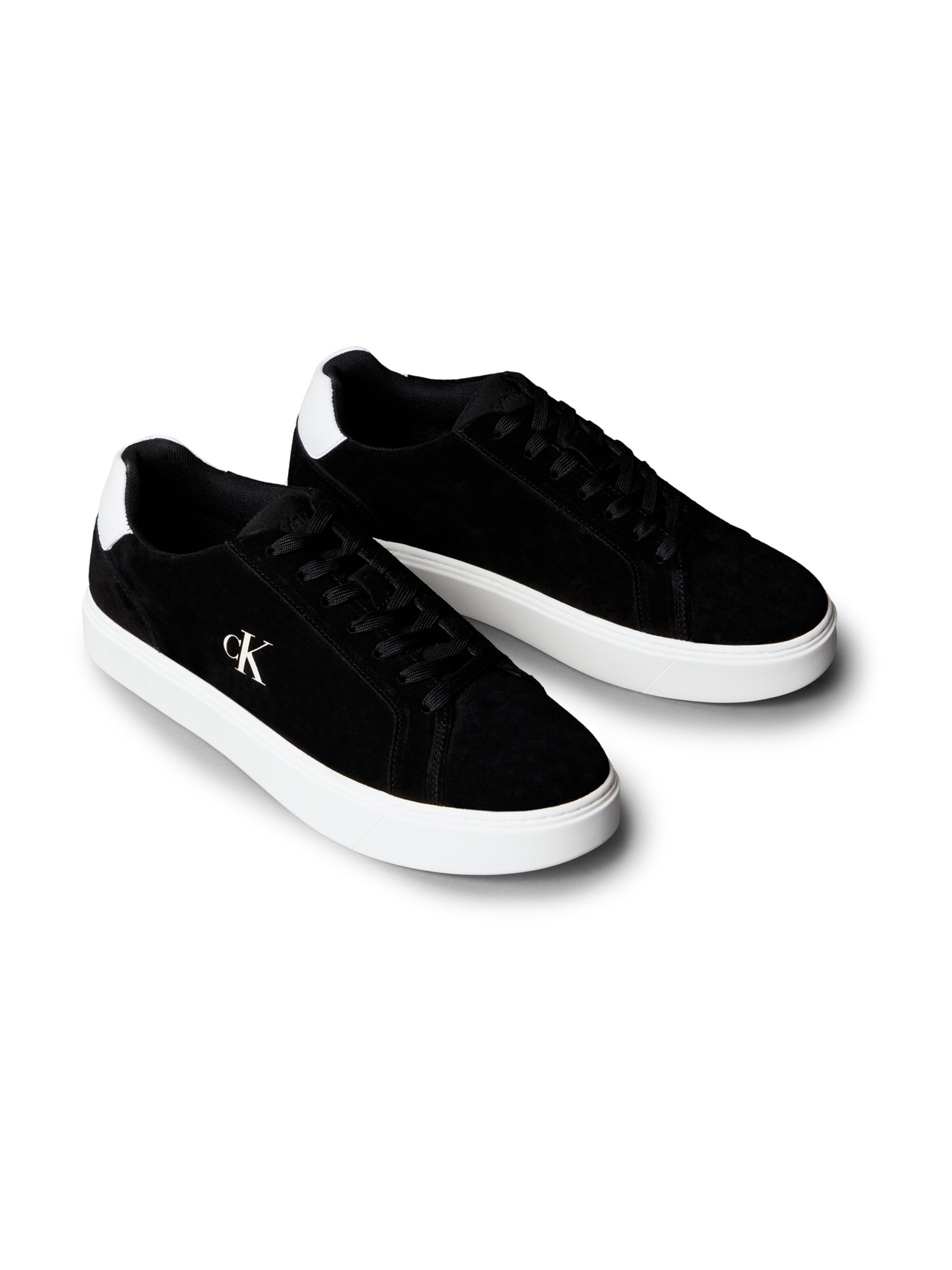 Calvin Klein Rövid szárú sportcipők 'Classic' - fekete