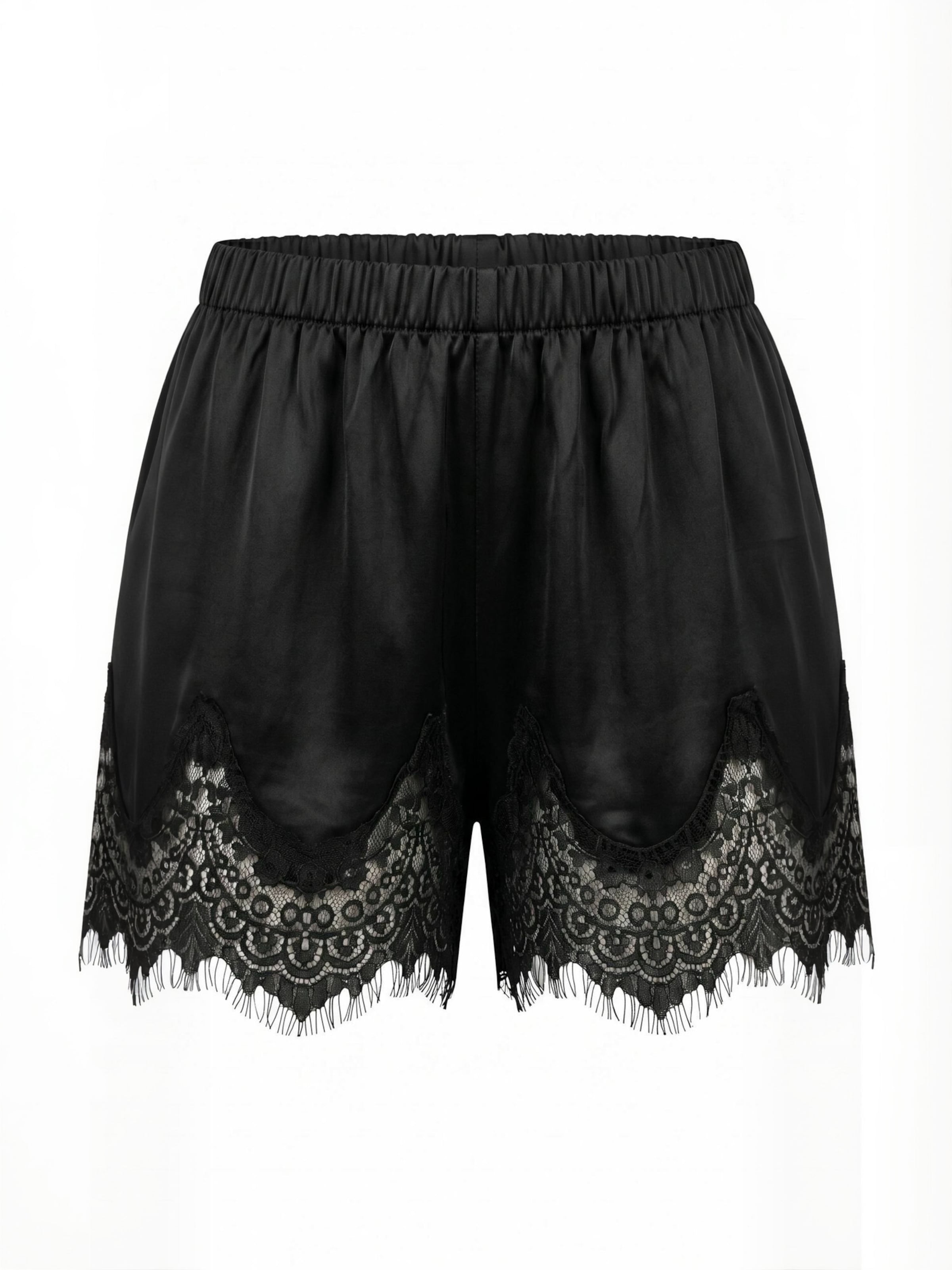 Opal Studio Broek ' Luna ' in Zwart: voorkant