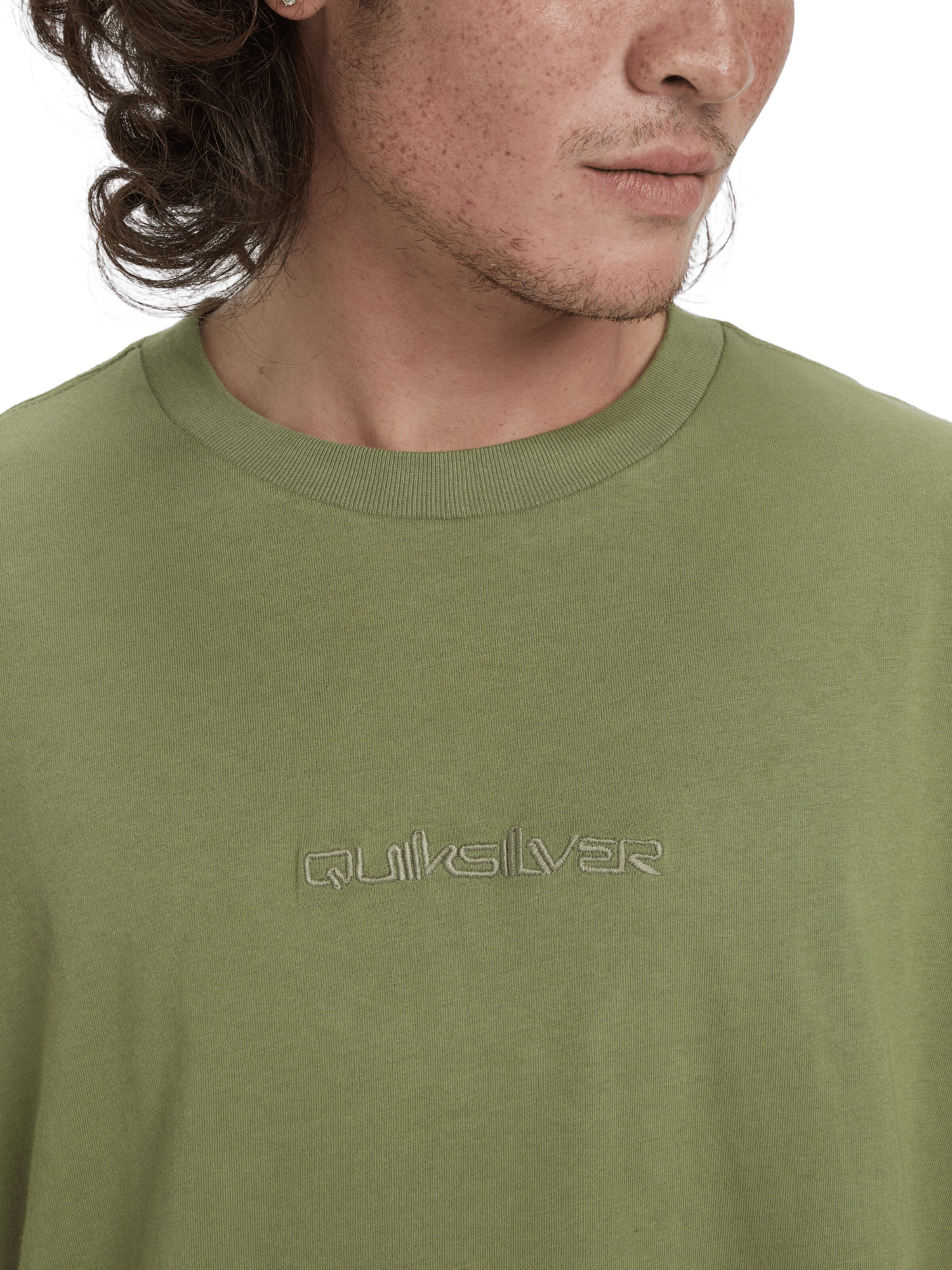 QUIKSILVER Shirt 'Salt Water' in Green