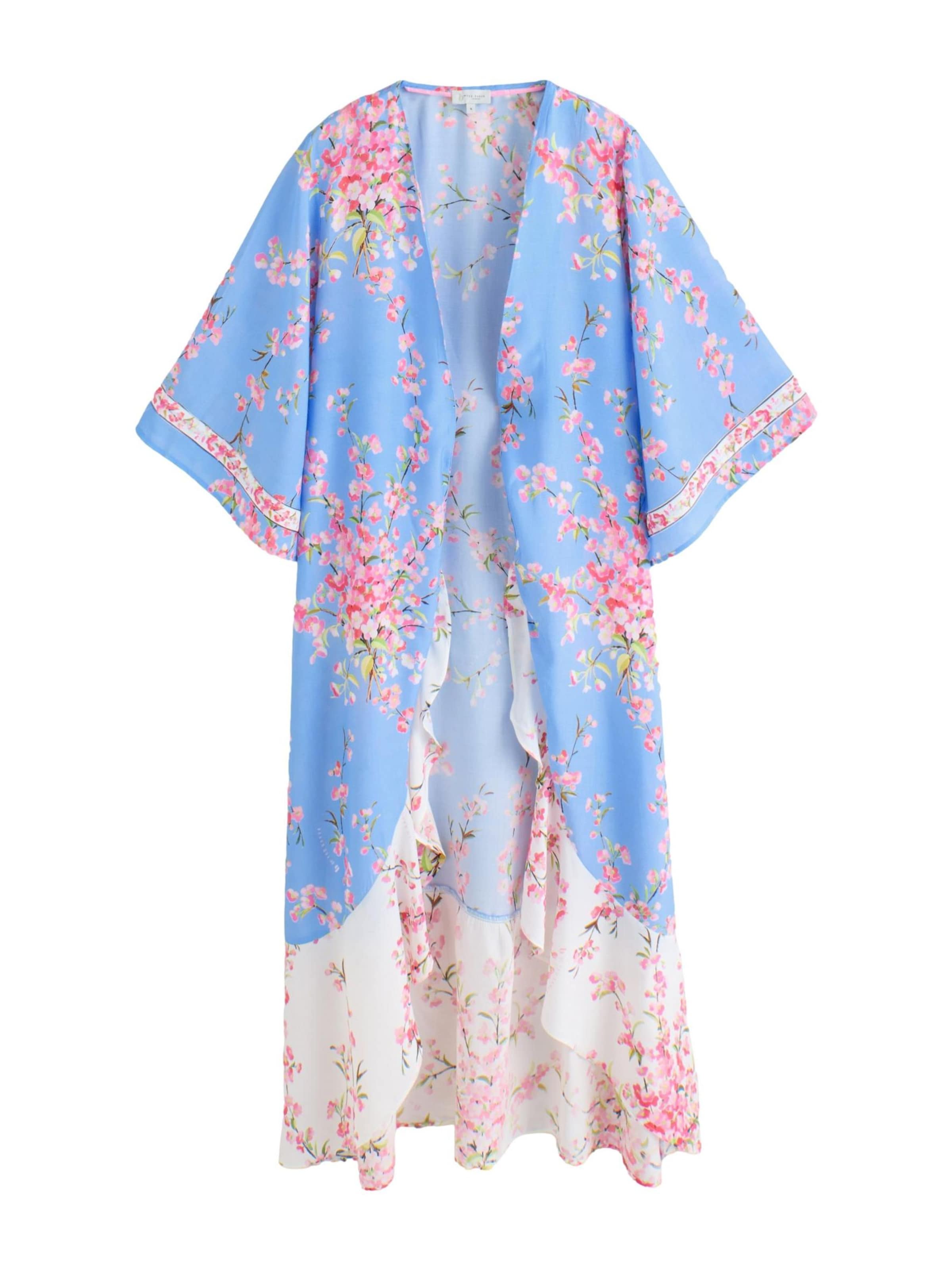 Cappotto estivo B by Ted Baker di colore blu reale / verde pastello / rosa / rosa pastello, Visualizzazione prodotti