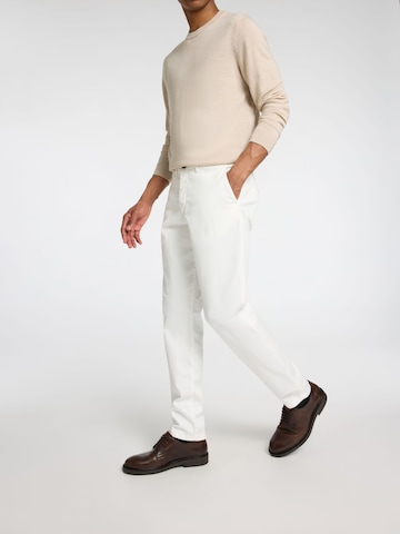 Slimfit Pantaloni '16087663' di SELECTED in bianco