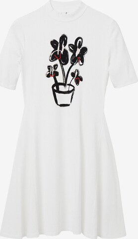 Desigual Dress 'Vest Aina' in White: front