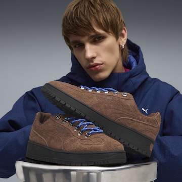 PUMA Sneaker 'Palermo Alpino Fuzzy' in Braun