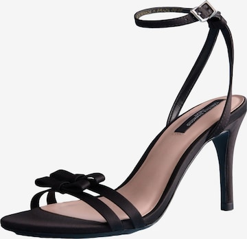 Sandales à lanières 'Tabitha Simmons Siren' Next en noir : devant