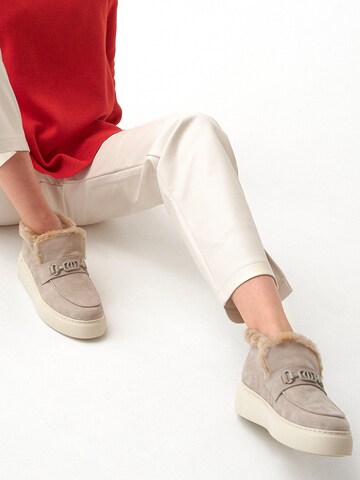 Ankle boots '065-1' di Estro in beige