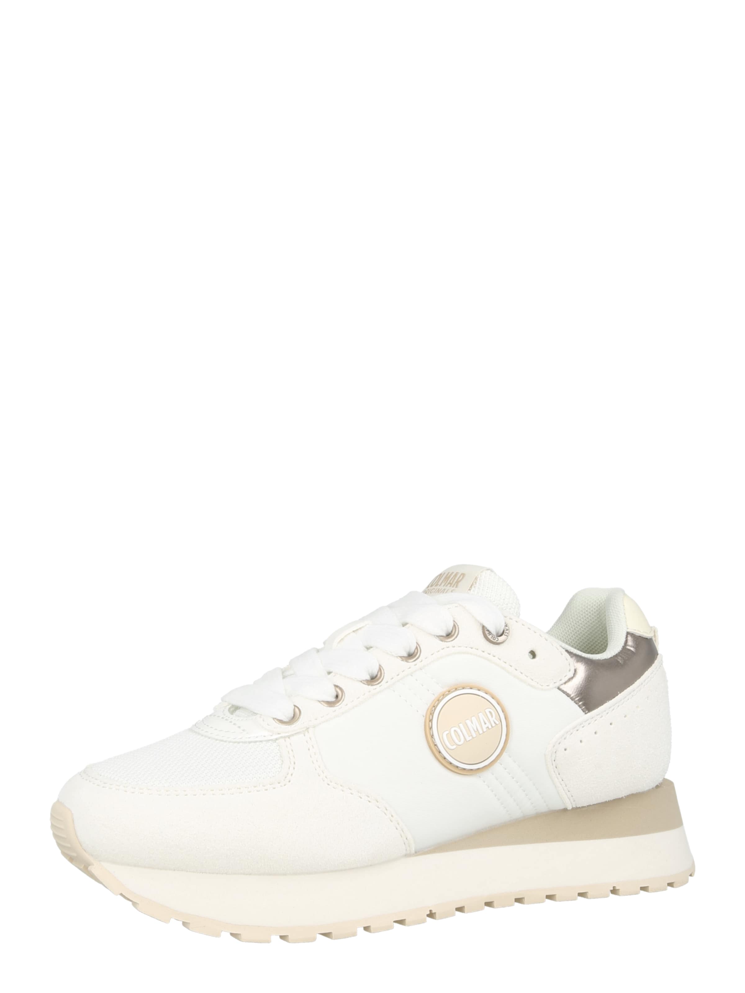 Baskets basses Colmar en blanc : devant